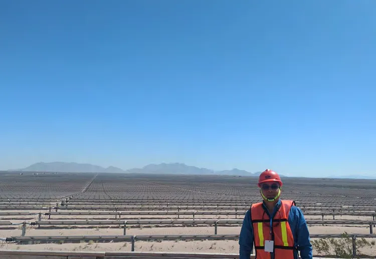 REPARACIÓN DE PLANTA SOLAR